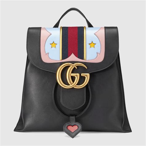 gucci marmont lock|Gucci Marmont leather backpack.